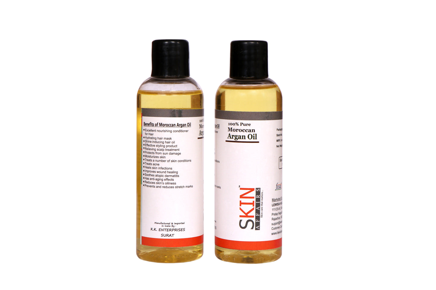 SKIN AFFAIRS ARGAN MOROCCAN OIL (100% PURE) 100 ML