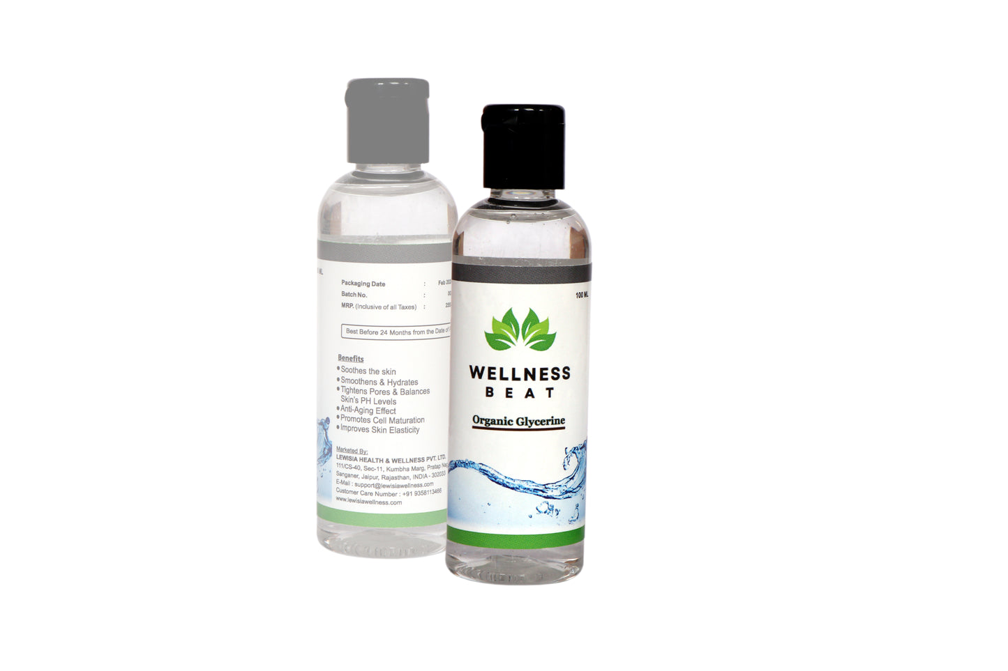 WELLNESS BEAT ORGANIC GLYCERINE 100 ML