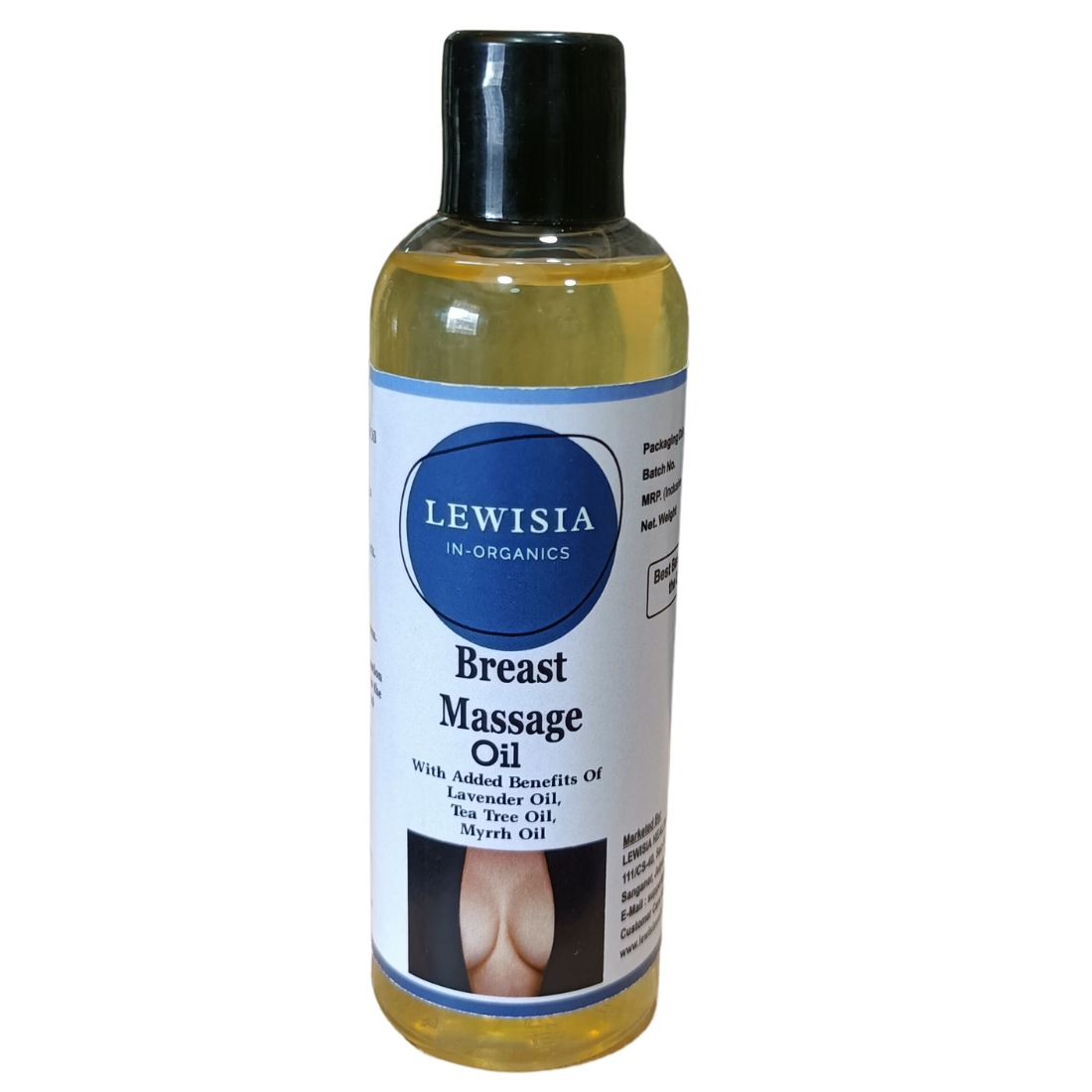 LEWISIA IN ORGANICS BREAST MASSAGE OIL, 100 ML