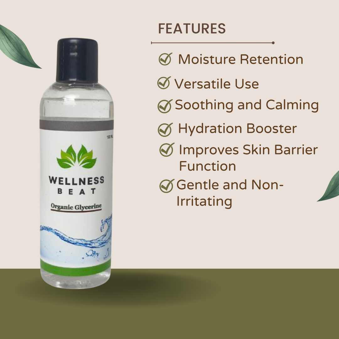 WELLNESS BEAT ORGANIC GLYCERINE 100 ML