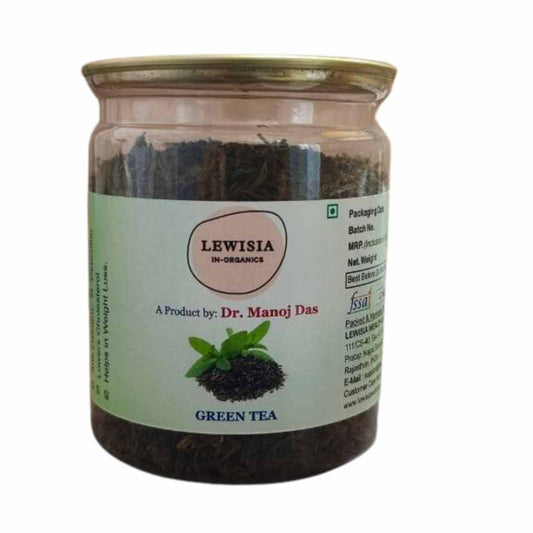 LEWISIA IN ORGANICS GREEN TEA LEAVES (80 GM)