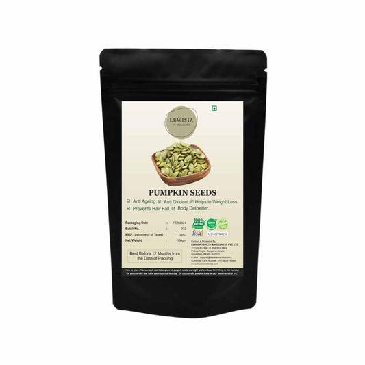 LEWISIA IN ORGANICS PUMPKIN SEEDS, (180 GM)