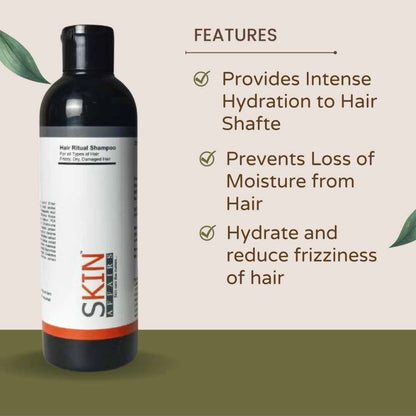 HAIR RITUAL SHAMPOO 250 ML FOR ALL TYPES OF HAIRS DRY FRIZZY HAIRS