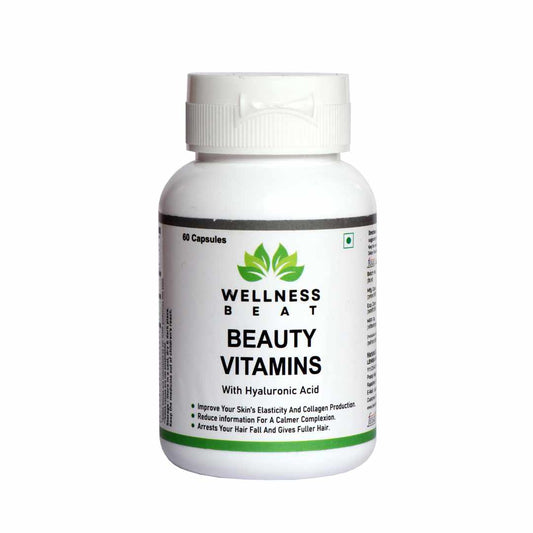 Beauty Vitamins Capsules Supplement for Glowing Skin Healthy Hair Men and Women